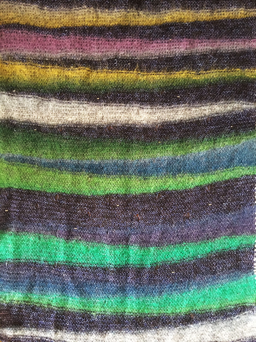knitting, mariannekarkki, shawl, aurora borealis